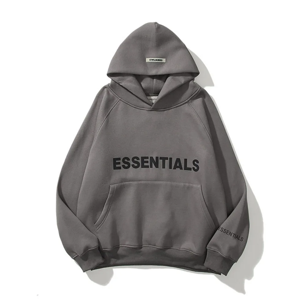 

Essentials Hoodie men's and women's Sweatshirt reflective letter printed fleece super Dalian Hoodie fashion hip hop Street sweat