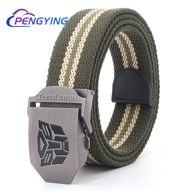 

Men&Women Canvas belt 3D for boys Russian Airborne troops VDV metal buckle jeans belt Army tactical belts for men Military strap