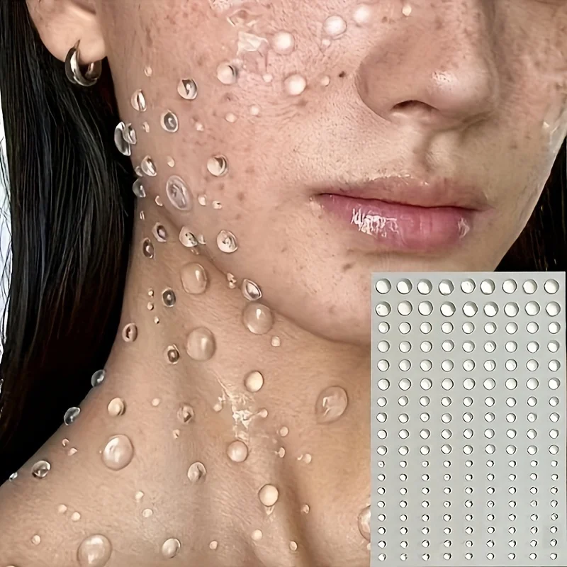 3D глаза макияж для лица временная татуировка самоклеящиеся прозрачные наклейки