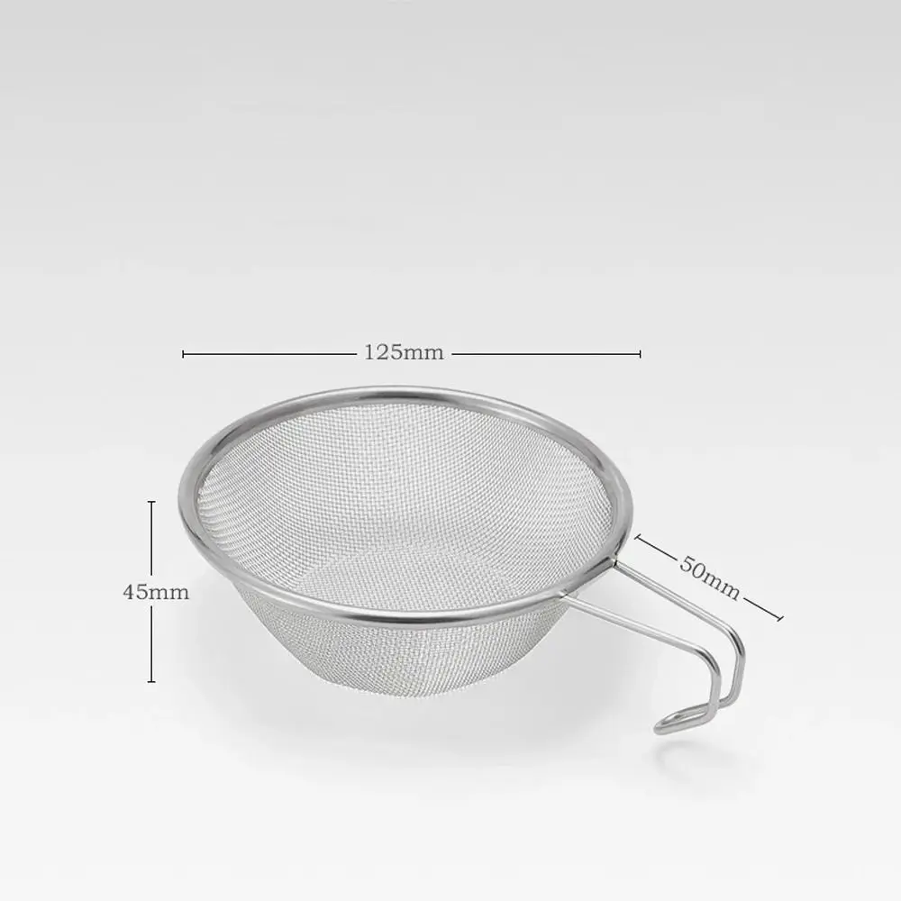 Ручная кухонная утварь сетчатая чаша походная посуда для кемпинга сито сетчатый