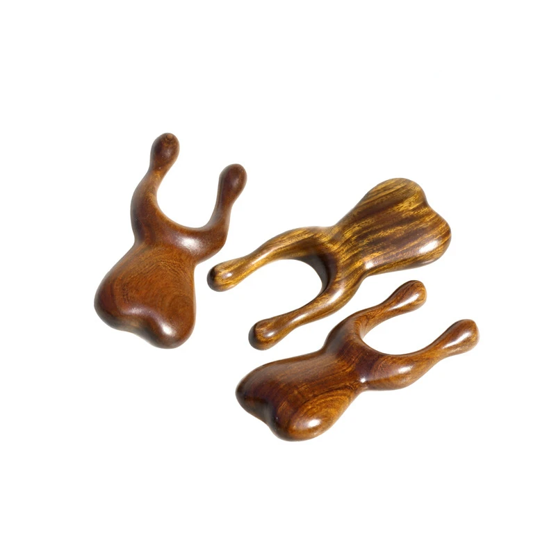 

Sandalwood Eye Ear Scraping Nose Bridge Massager Fading Wrinkle Facial Lifting Meridian Comb Massage Roller Facial Beauty Tools