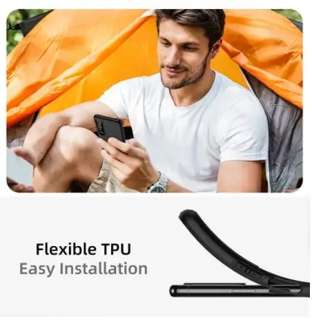 Черный чехол для Oukitel WP17 мягкий силиконовый из ТПУ противоударный защитный