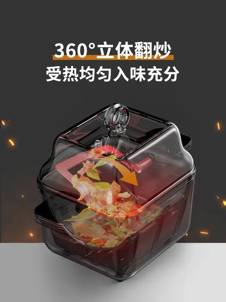 LIREN Multi-function Automatic Cooking Robot Stir Frying Intelligent Household Lazy Pan Fried Rice Machine Da Cucina 220v