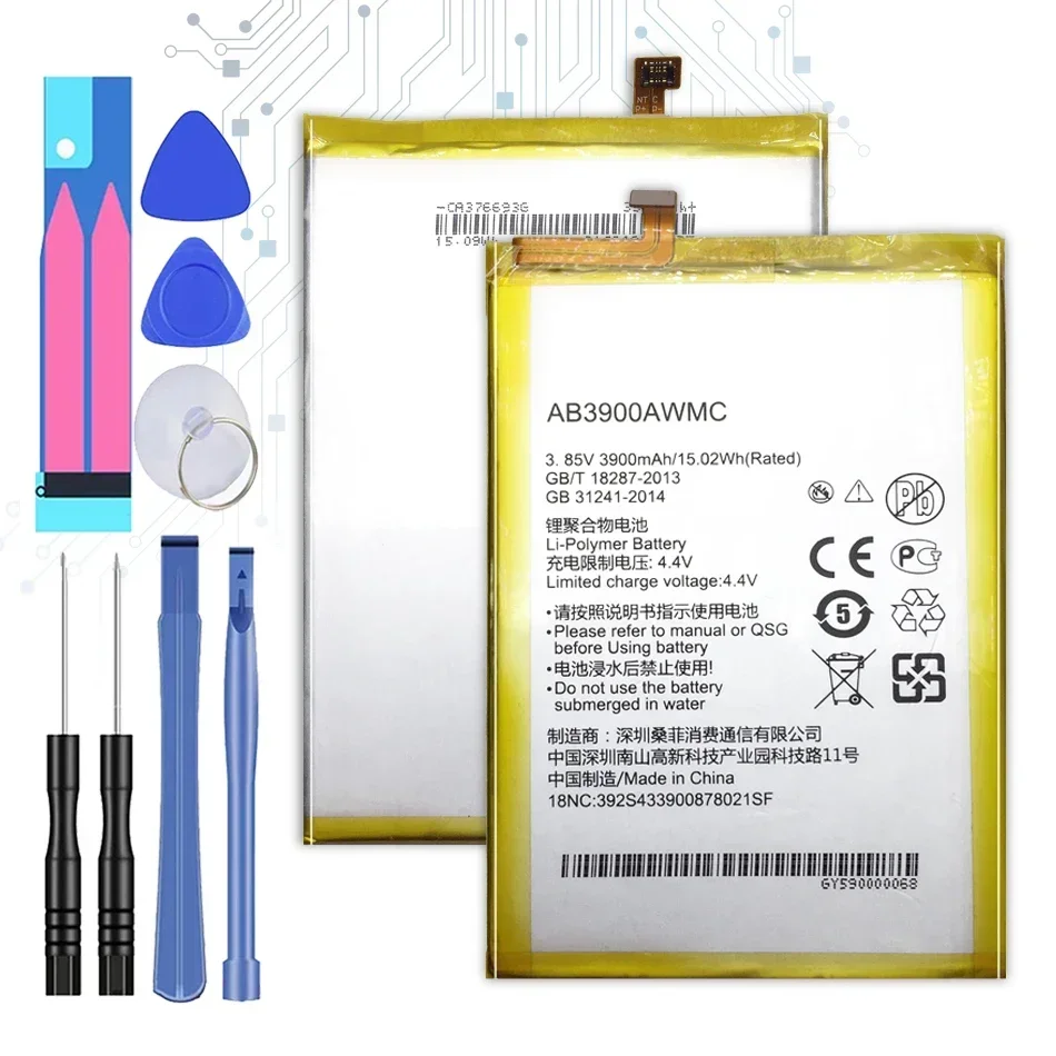 AB3900AWMC Сменный аккумулятор для мобильного телефона PHILIPS X818 Xenium CTX818 3900 мАч