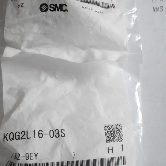 SMC Новый оригинальный аутентичный KQG2L16-03S коленчатый соединитель из нержавеющей