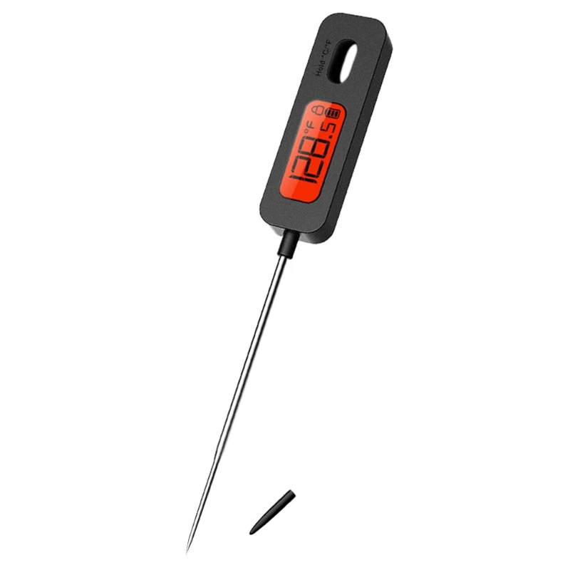 

Digital Meat Thermometer with Probe Instant Read Food Cooking Thermometer Grilling BBQ Smoker Grill Kitchen Oil