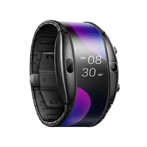 Гибкий дисплей ZTE Nubia alpha 4 01 дюймов складной мобильный телефон с криволинейной