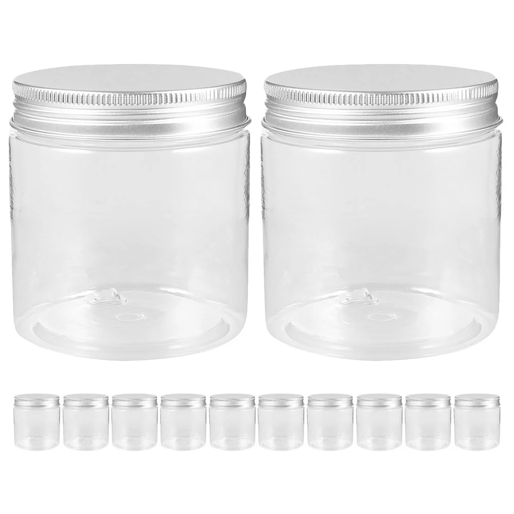 

Aluminum Lid Mason Jars Mini Portable Small With Lids Household Clear Container