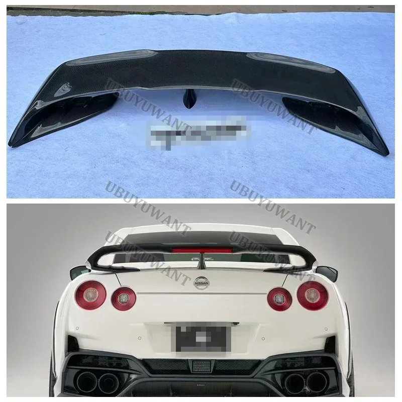 Для Nissan GTR R35 настоящее углеродное волокно в стиле V A R i S заднее крыло со