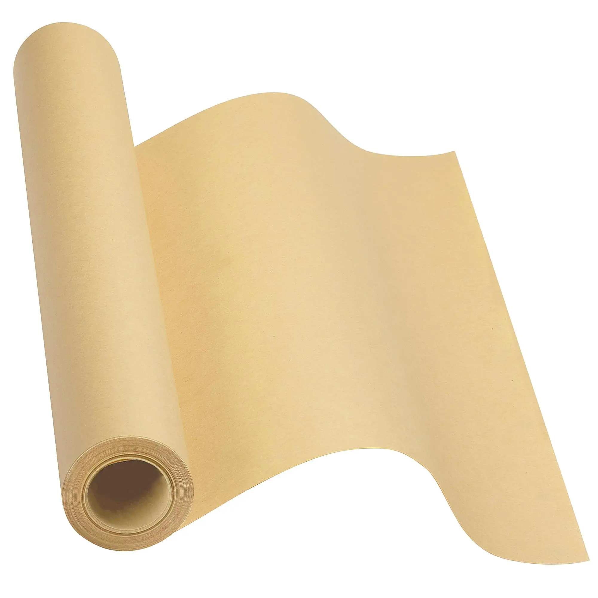 Коричневый рулон крафт-бумаги для искусства и рукоделия 50 см x 10 м мольберт