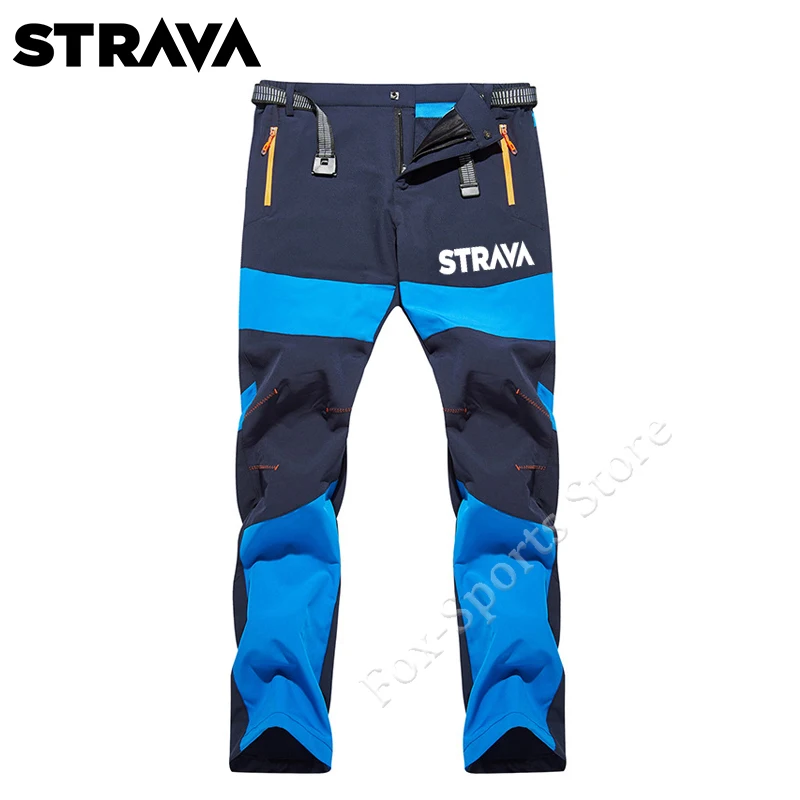 

Strava Men's Mtb Pants Cycling Motocross Pants Mountain Bike Trousers for Men Breathable Durable Windproof Bicycle Clothing