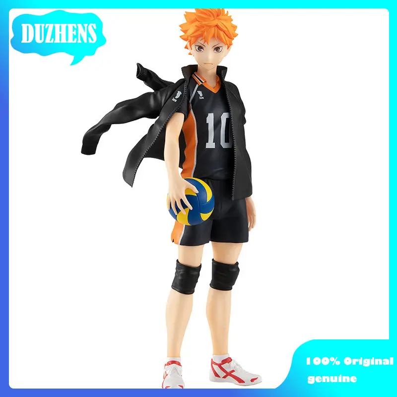 

Сувенирная Продукция: Haikyuu! Фигура аниме из ПВХ Shoyo Hinata 17 см, модель игрушек, фигурки, коллекционная кукла, подарок