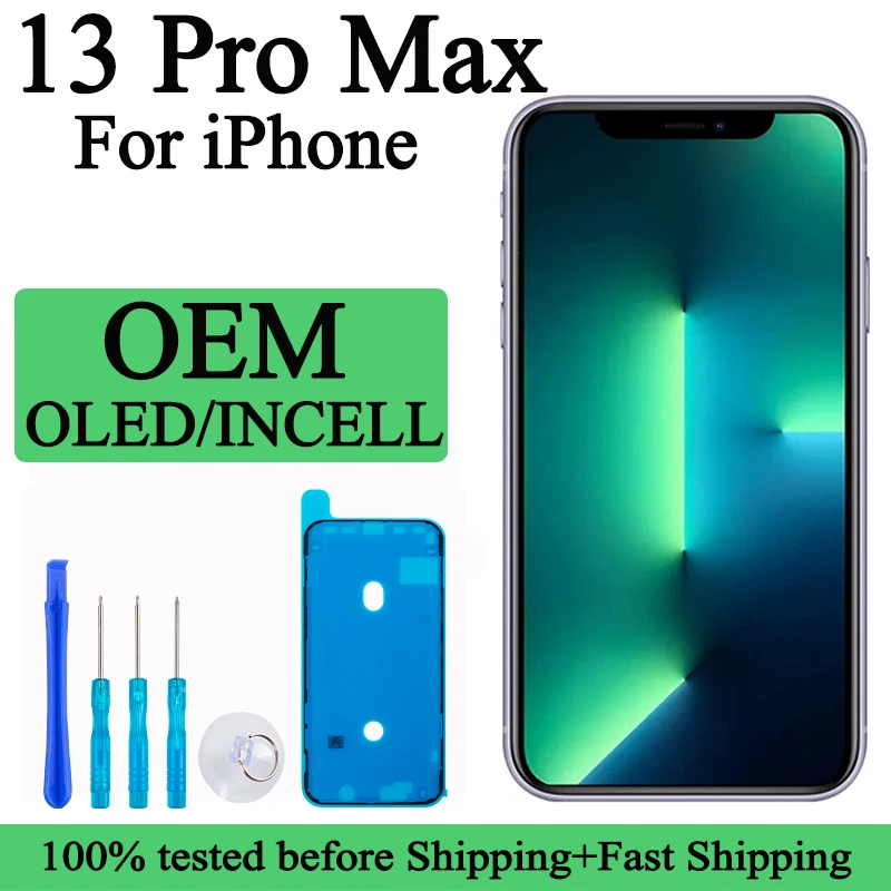 A2641 A2643 A2644 A2645 A2484 Оригинальный ЖК-дисплей для IPhone 13 Pro Max Новый сенсорный дисплей с