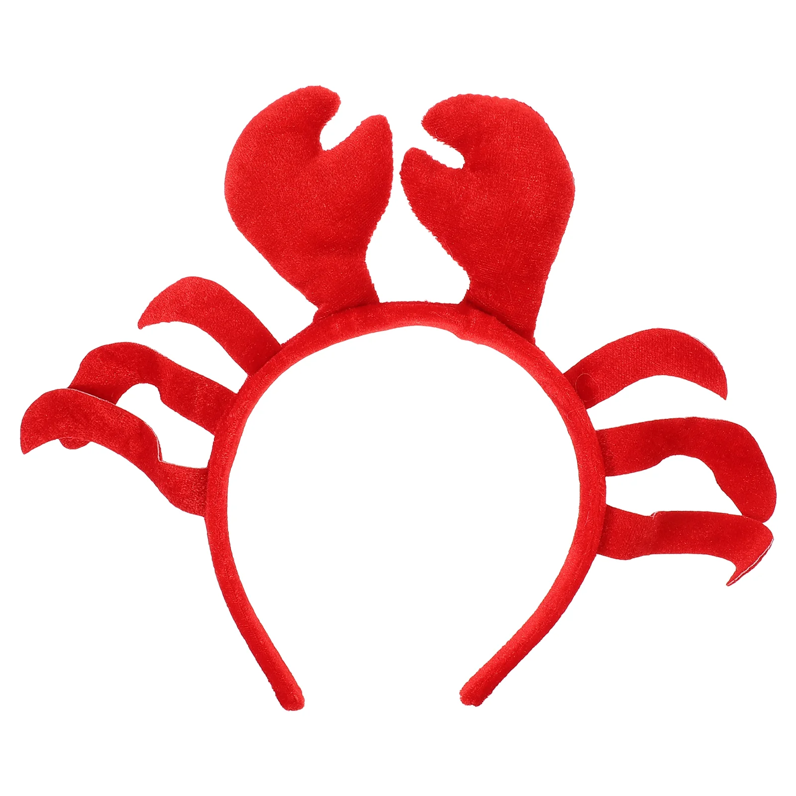 

1PC Plush Headband Red Claw Boppers Dress Hair Accessories for Kids
