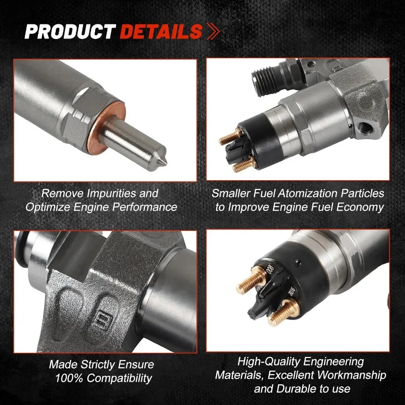 8 шт. 97729095 инжектор Common Rail для турбодвигателя Duramax 6,6L LB7 V8 Chevy Silverado GMC Sierra 2500HD 3500HD 2001-2004 (art.: 3920d2dd4aedf) - 3920d2dd4aedf