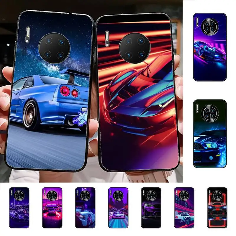 

Cool Car Phone Case for Huawei Mate 20 10 9 40 30 lite pro X Nova 2 3i 7se