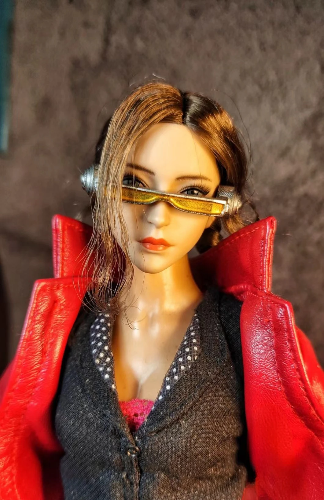 Модель голографических очков в масштабе 1/6 для мужчин и женщин 12 дюймов