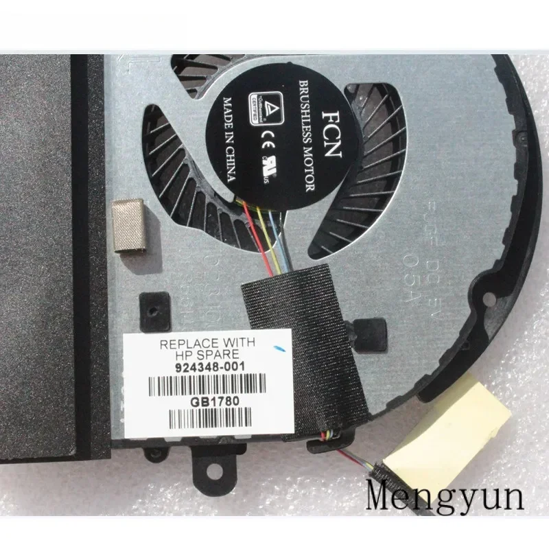Новый оригинальный вентилятор охлаждения процессора ноутбука для HP Envy x360 15m-bq