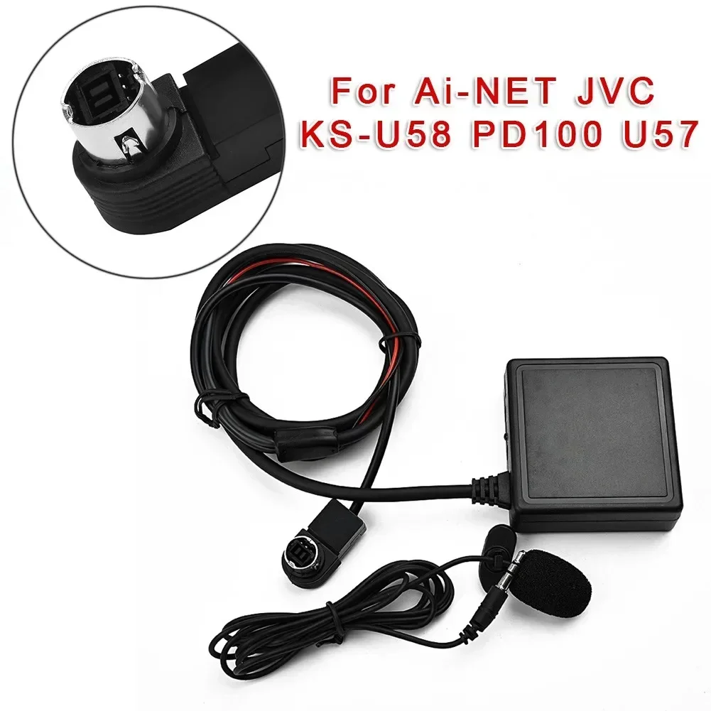Bluetooth-совместимый AUX USB-кабель-адаптер аудиомикрофон для Alpine Ai-NET JVC KS-U58 PD100 U57 USEFUL