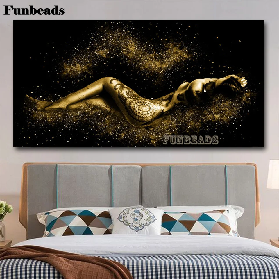 Полноразмерная/круглая алмазная живопись сделай сам привлекательная красота