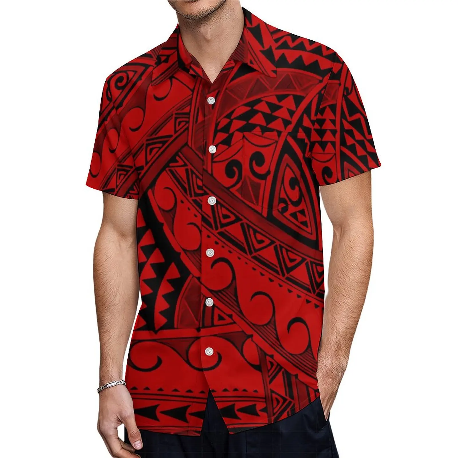 Полинезийское женское платье большого размера с открытыми плечами макси