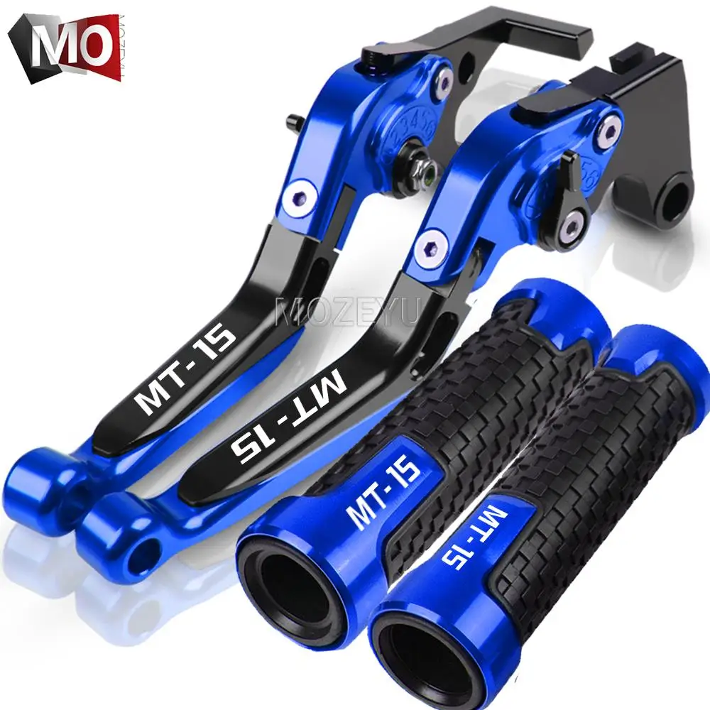 Фото Для YAMAHA MT15 MT 15 MSLAZ Z150 2005-2019 2018 2017 2016 мотоциклетные Регулируемые рычаги тормозной муфты 22 мм ручки руля №2
