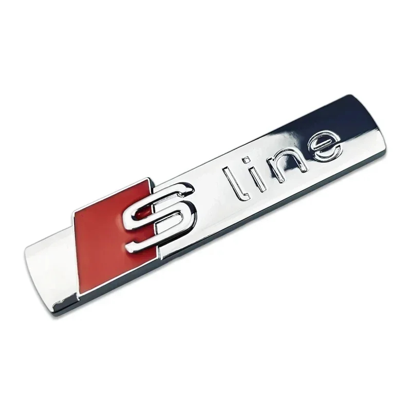 

Металлический автомобильный значок 7,2 см для Audi Sline A6 A3 A4 A5 A8 S3 S4 S5 S6 S7 S8 SQ5 SQ7 Q5 Q7 Q8 RS3 RS4 RS5 3d наклейка