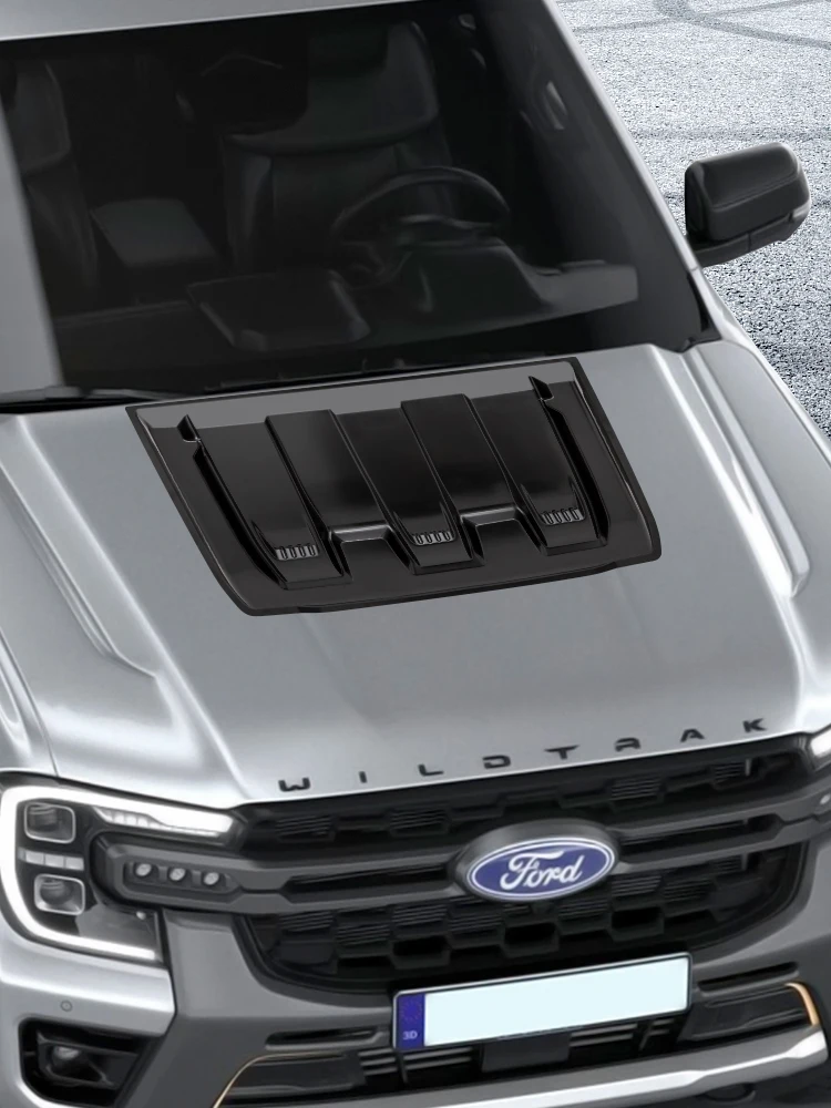 Крышка капота защита для Ford Ranger T9 2023 2024 аксессуары Wildtrak Sport XLT XLS XL Everest