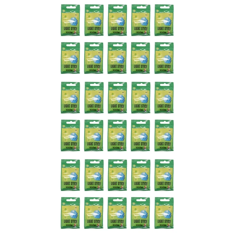 

Hot 3C-150Pcs/30Bags 4.5X37mm Night Fishing Luminous Float Fluorescent Light Stick Rod Multi-Color Lightsdark Glow Stick Tools