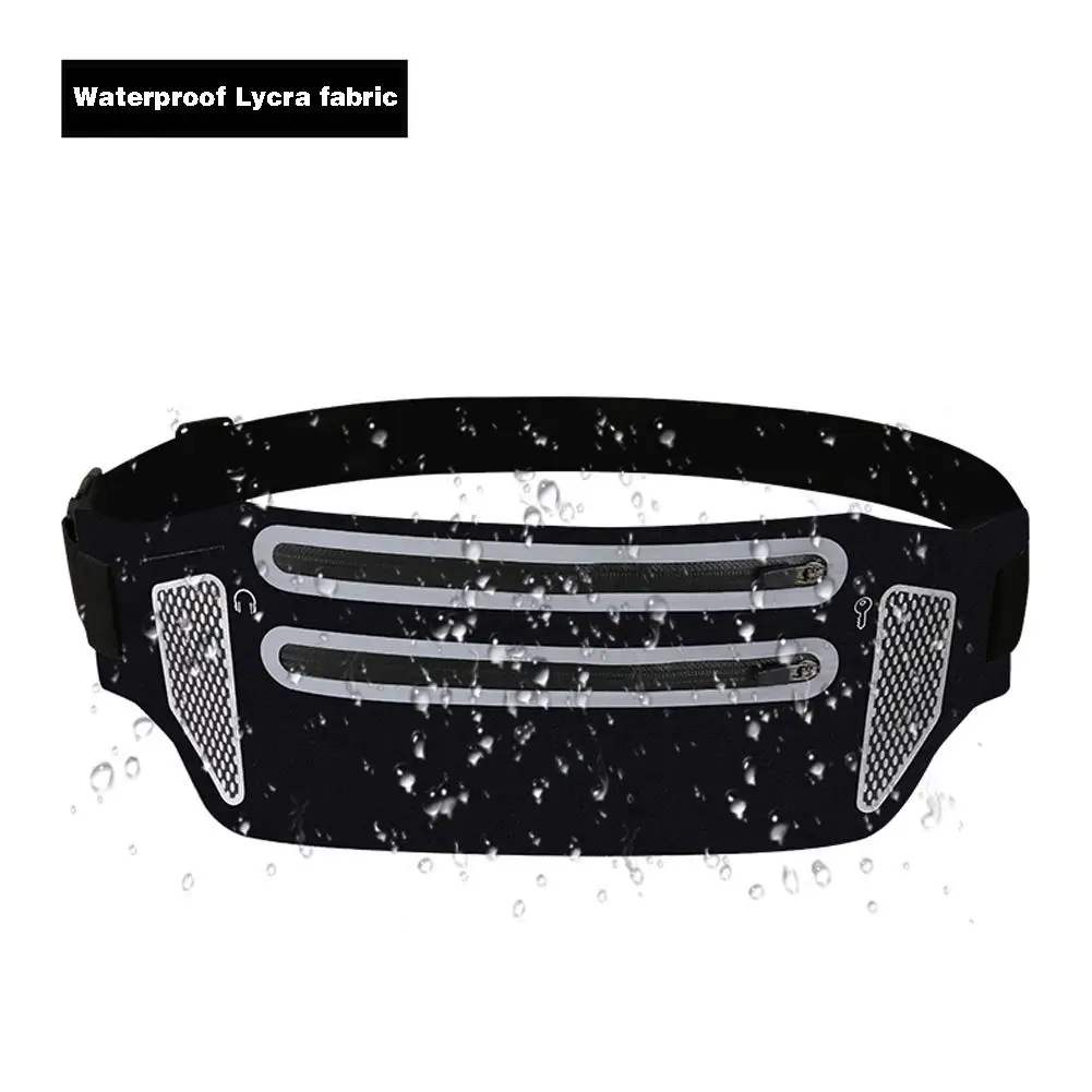 Running Bag Women Waist bag Belt bag Men Sports Fanny Pack Mobile Phone Bag Gym Night Running Cell Phone Jogging Run Cycling Bag