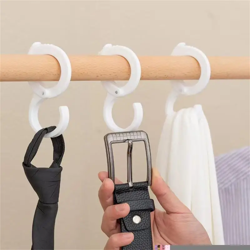 

5pc Windproof Hooks S Shaped Punch-free Wardrobe Closet Hook Multi-purpose Card Position S-hook Hanging Storage Hook Fall-proof