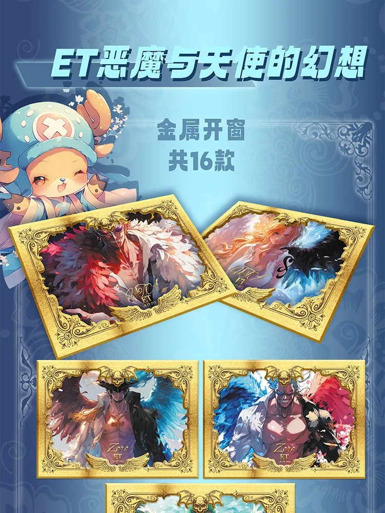 Новейший картой One Piece Carta Panger Chen Meng Personaggio аниме Rufy Zoro Nami Carte da collezione ET ограничитель