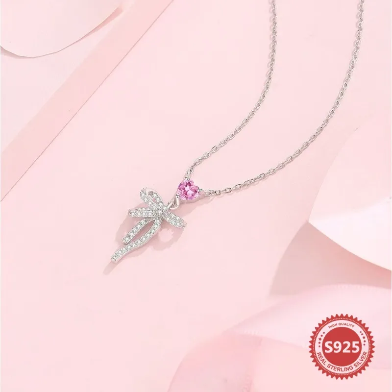 Комплект из колье и серёг серебра 925 пробы