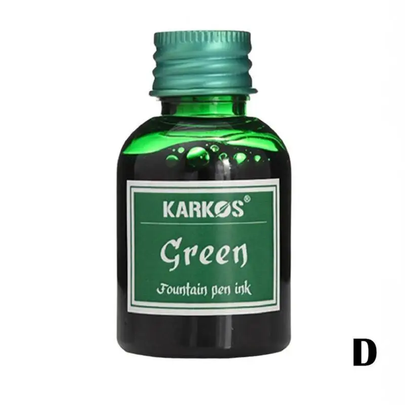 1 шт., чистая красочная авторучка, чернила, заправка чернил, школьные высококачественные перьевые ручки для письма каллиграфии, чернила, канцелярские принадлежности