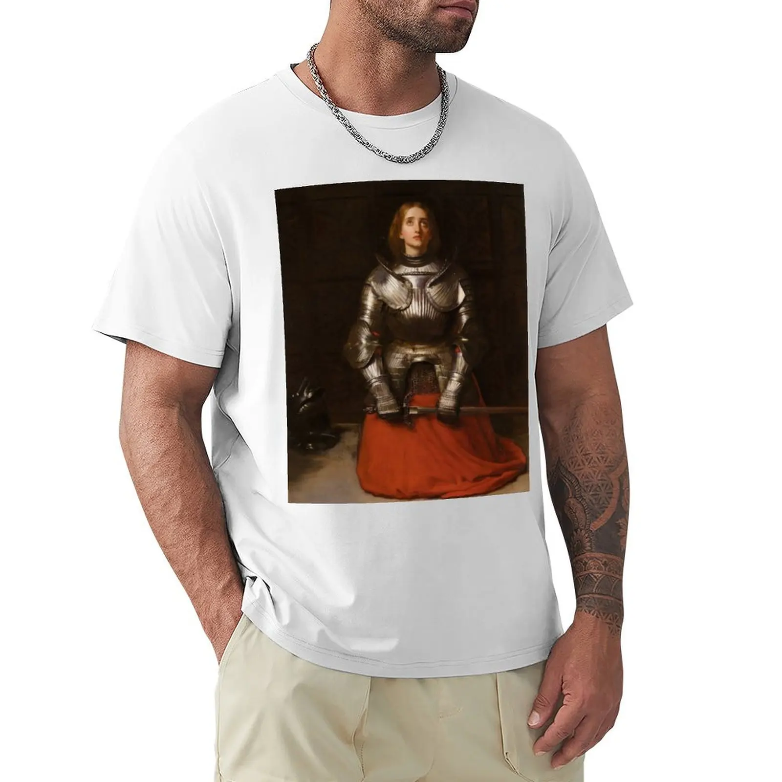 Футболка Joan of Arc - John Everett Millais-186 роскошная футболка большого размера эстетичная