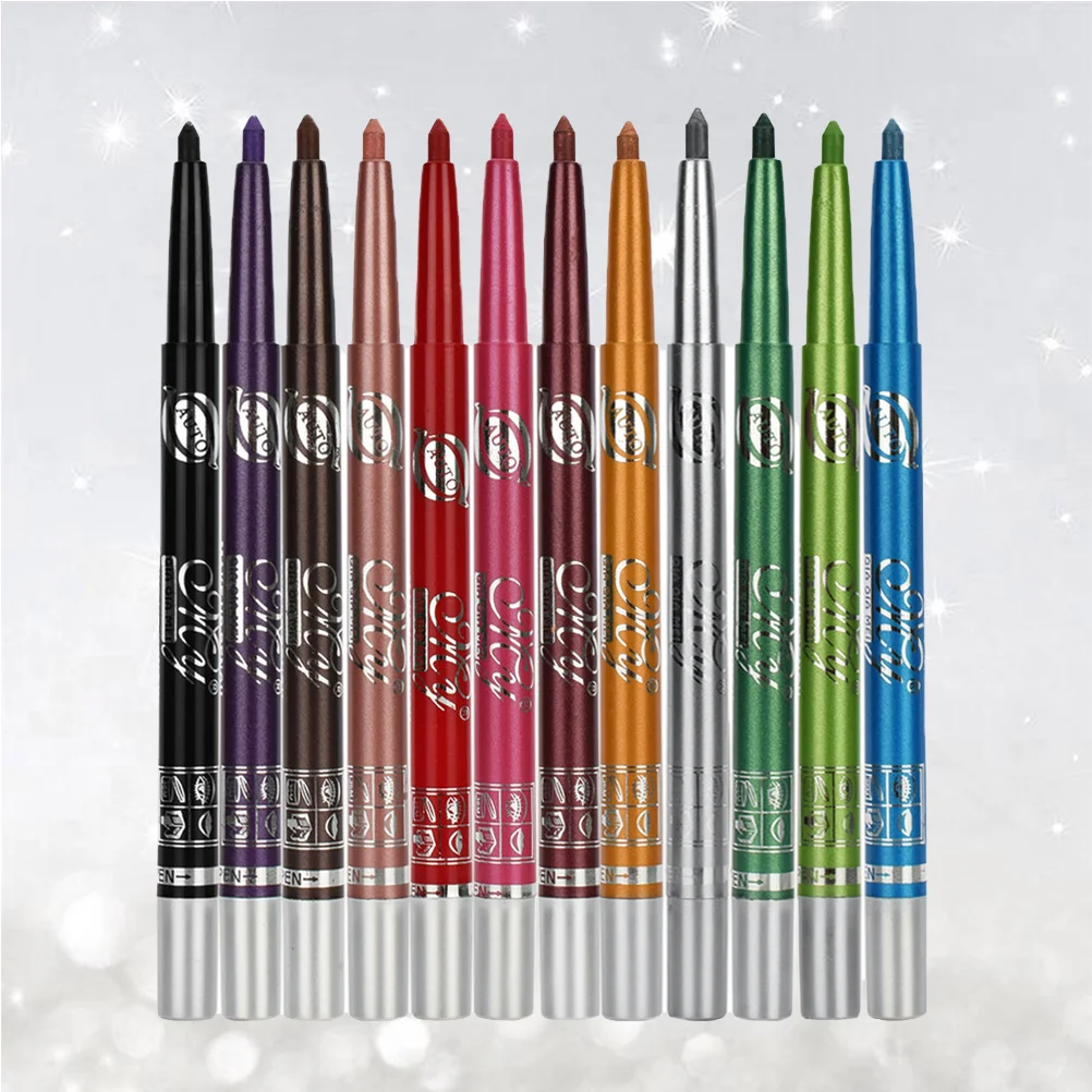

Eyelinerpen Eye Shadow Makeup Women Stick Setsets Eyeline Color Crayon Eyeshadow Metallic