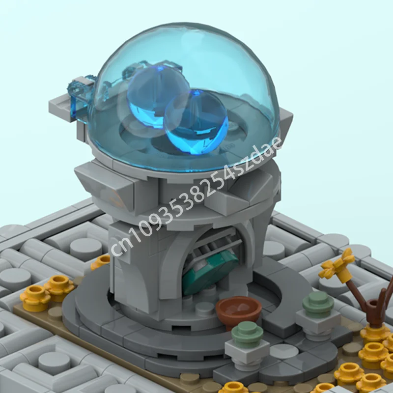 6996 шт. MOC Zelda Слезы Королевств-Восточное Гердо Небо Архипелаг Строительные блоки