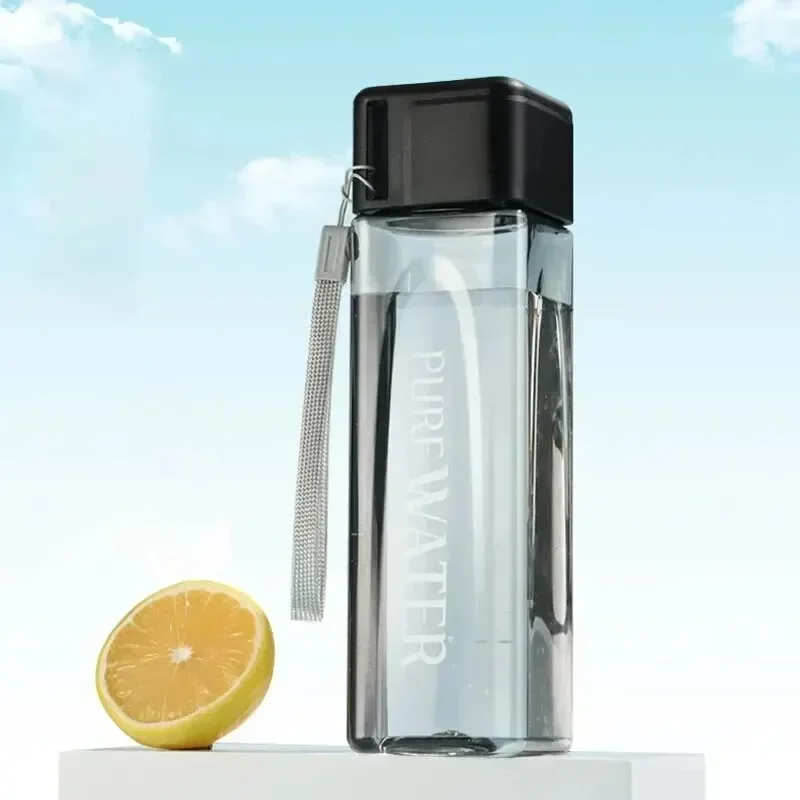 

Портативная Прозрачная Пластиковая Бутылка Для Воды С Трубкой Для Молока, 1 Шт., Для Занятий Спортом На Открытом Воздухе