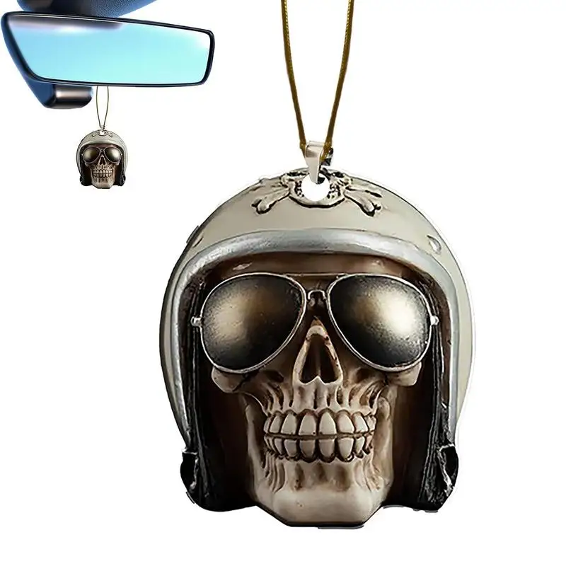 

Подвеска для зеркала заднего вида с черепом