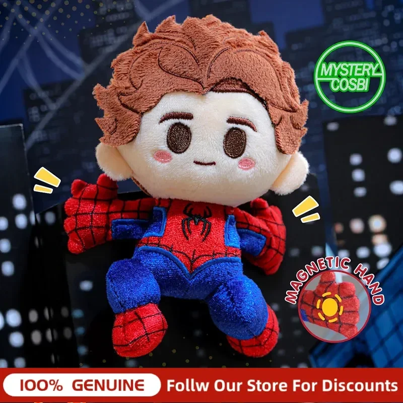 Фото Оригинальный брелок-фигурка Hot Toys Spider-Man Cosbi Blind Box: Халк, Скорпион. Элегантный декор, модный коллекционный подарок для фанатов Marvel. №4