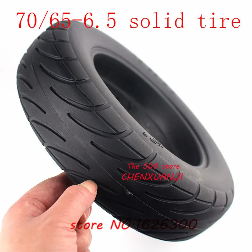 

70/65-6.5 solid tyre fits Xiaomi Ninebot balance car scooter 10x3.00-6 solid tubeless Non-Pneumatic wheel tire