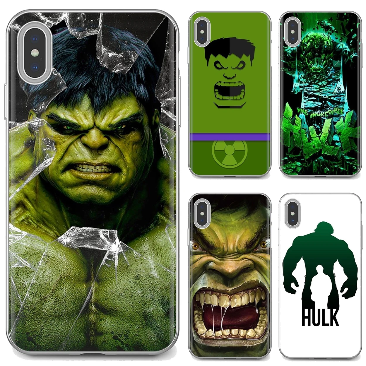 

Marvel Comics Superhero Hulk For iPhone 10 11 12 13 Mini Pro 4S 5S SE 5C 6 6S 7 8 X XR XS Plus Max 2020 Silicone Phone Cover Bag