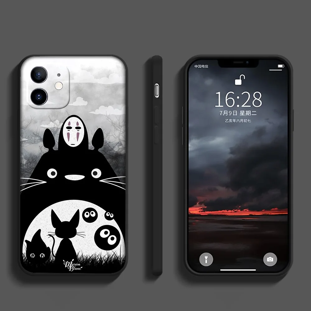 SO158 T-Totoros Cover Phone Case for Samsung Galaxy A55 A53 A52 A51 A21S A21 A22 A24 A25 A13 A12 A11 M15 M55 A05 A05S A31 A35