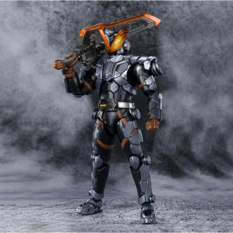 Фото Bandai натуральная аниме-фигурка Kamen Rider SHF Saber Buster Genbu Shinwa, Коллекционная модель, аниме-фигурка, игрушки для детей №3