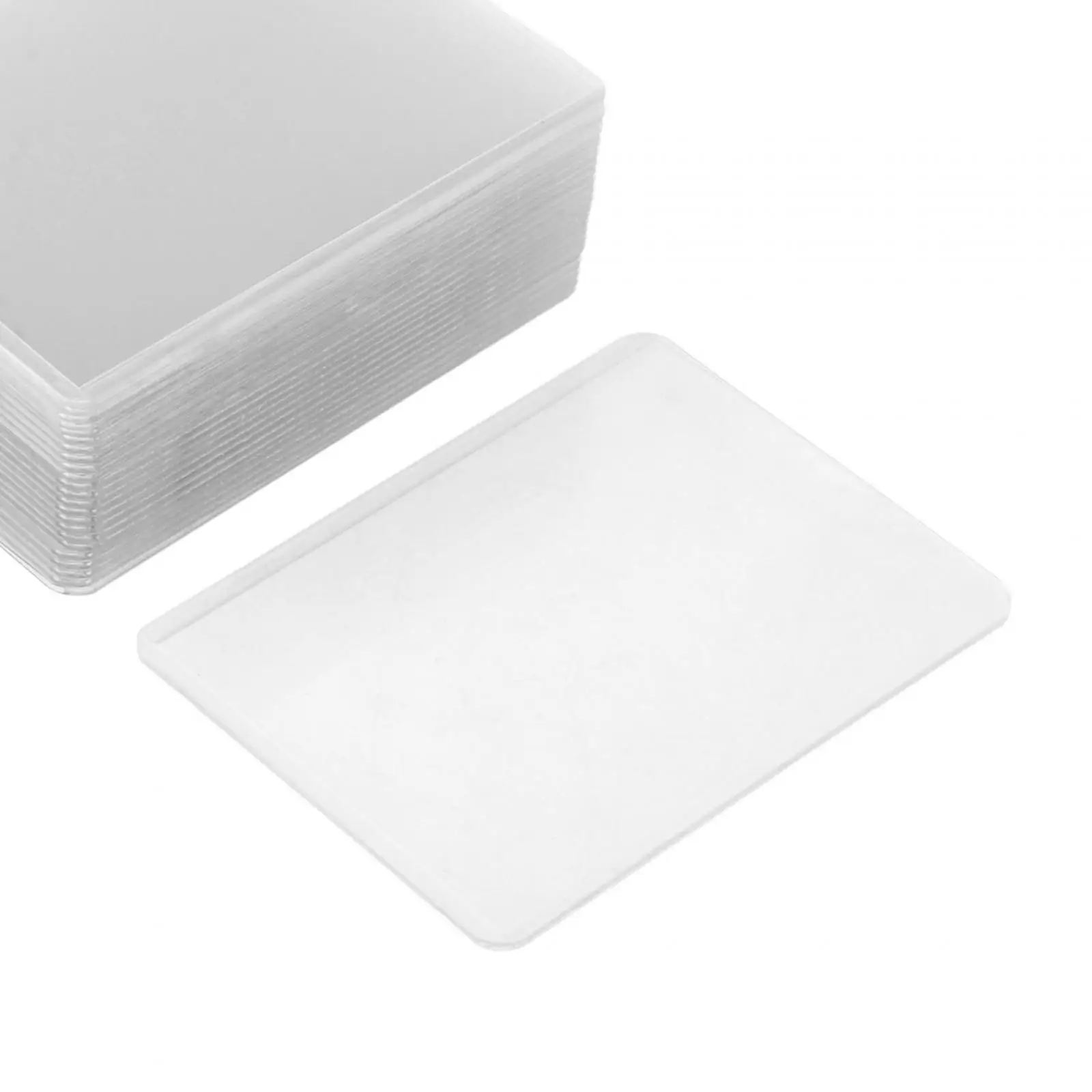 25 шт. прозрачные карточки видимые карты легкие портативные