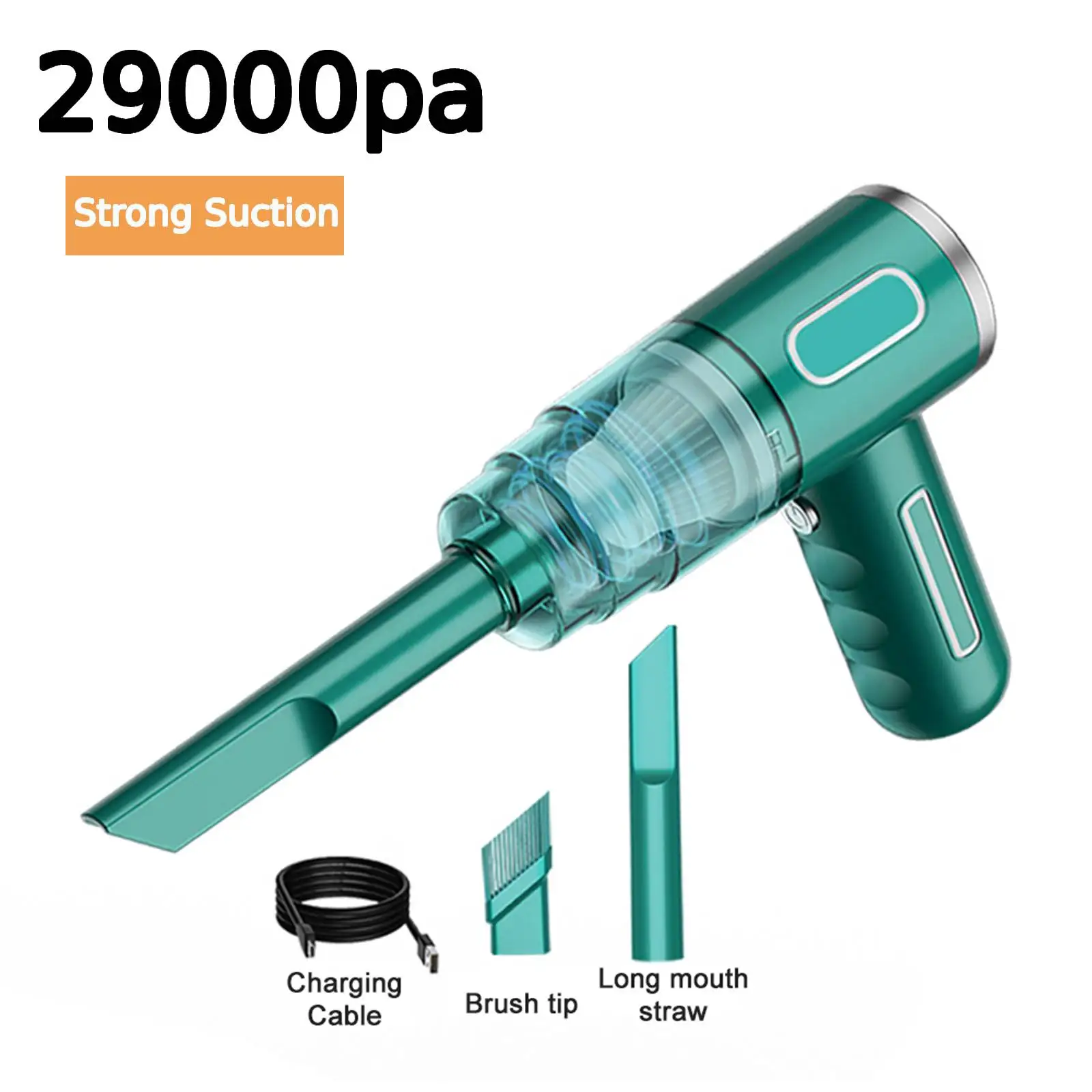 

Wireless Vacuum Handheld Cordless Car Vacuum Cleaner 29000pa Powerful Suction Vacuum Home & Car Dual Use Vacuum Cleaner Duster