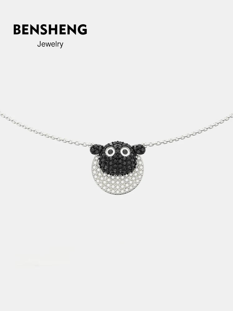 Bensheng Lamb Necklace Women Summer Choker French sle Light Luxury Design Simple Gift