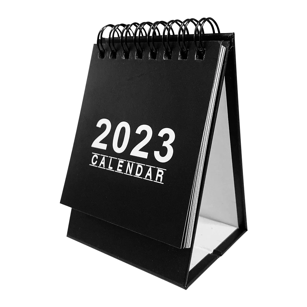 

Desk Topper 2023 Mini Calendar Small Stand Desktop Bunny Decor Schedule Monthly