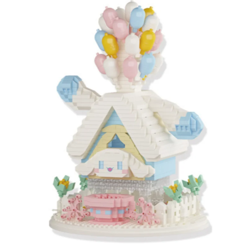 Sanrio нефритовая собака с корицей новый продукт совместимый Lego кукла из