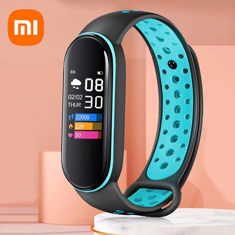 

Xiaomi smartwatch Waterproof Running Heart Rate Pedometer Bluetooth Caller ID Multifunctional Couple Bracelet Men's Women's